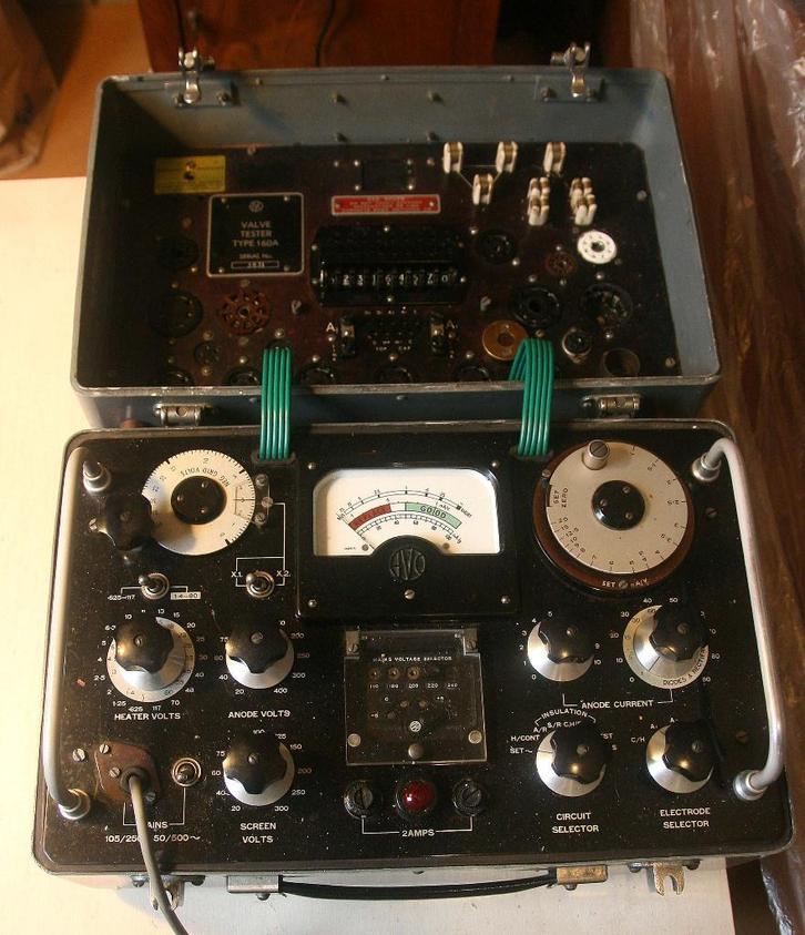 AVO CT160A buizentester, Antiek en Kunst, Antiek | Tv's en Audio, Ophalen