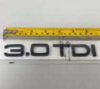Audi nieuw 3.0 TDI embleem sticker badge logo zwart glans, Ophalen of Verzenden, H, H, H