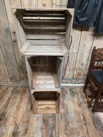 3 Fruitkisten - Vintage Look, Huis en Inrichting, Woonaccessoires | Kisten, Ophalen, Minder dan 50 cm, Gebruikt, 50 tot 100 cm