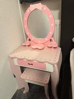 Kinder make up tafel, Gebruikt, Minder dan 100 cm, Hout, 50 tot 100 cm