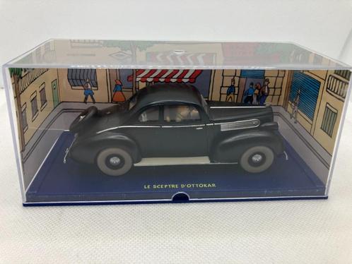 79977: Kuifje - De scepter van Ottokar - De Packard 1:43, Hobby en Vrije tijd, Modelauto's | 1:43, Zo goed als nieuw, Auto, Overige merken