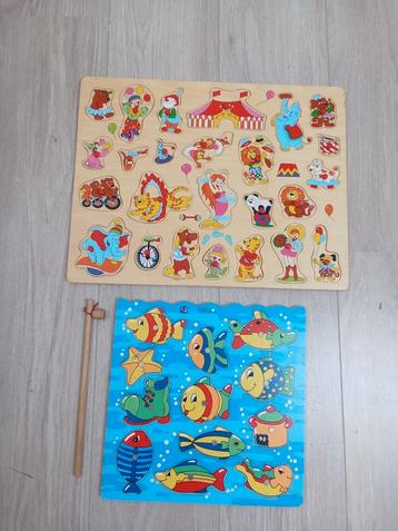 Magneet vissenspel * Circus puzzel * V Tech Fisher Price  beschikbaar voor biedingen