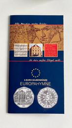 Zilveren €5 Europahymne Oostenrijk., Ophalen of Verzenden, Oostenrijk, Overige waardes