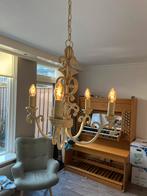 Hangende lamp, Huis en Inrichting, Lampen | Hanglampen, Ophalen, Gebruikt, Metaal, Minder dan 50 cm