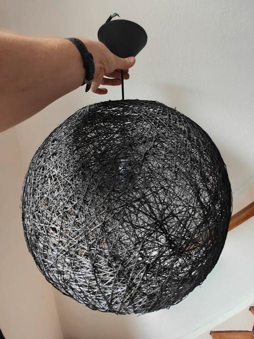Ranex 6000.276 hanglamp – zwarte moderne hanglamp te koop, Huis en Inrichting, Lampen | Hanglampen, Zo goed als nieuw, Minder dan 50 cm