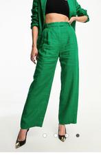 100% linnen pantalon Los Angeles atelier & other stories, Ophalen of Verzenden, Zo goed als nieuw, Groen, Lang