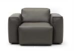 Linteloo Matu fauteuil showroommodel twv € 4100,00!, Huis en Inrichting, Fauteuils, Ophalen of Verzenden, Zo goed als nieuw, Leer