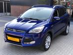 Ford Kuga 1.5 Titanium NIEUWSTAAT NAVI CRUISE CLIMA PDC LEER, Zwart, 4 cilinders, 150 pk, Blauw