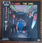 The Who. It's Hard. 1982 Japan. Promo., Ophalen of Verzenden, Zo goed als nieuw, 12 inch, Poprock