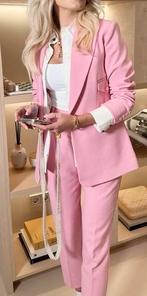 Fresh Pink, roze JoshV, Josh V Mimi Blazer & Lara broek XS, Kostuum of Pak, Ophalen of Verzenden, Zo goed als nieuw, Roze