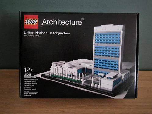 Lego Architecture 21018 United Nations Headquarters, Kinderen en Baby's, Speelgoed | Duplo en Lego, Nieuw, Lego, Complete set
