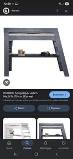 Hoogslaper met bureau Woood, Gebruikt, 90 cm, Eenpersoons, Ophalen of Verzenden