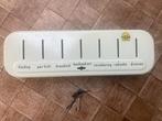 Retro Brabantia Créme Huishoudspaarpot / Geldkistje-Vintage, Ophalen of Verzenden, Gebruikt, Metaal of Blik, Overige thema's