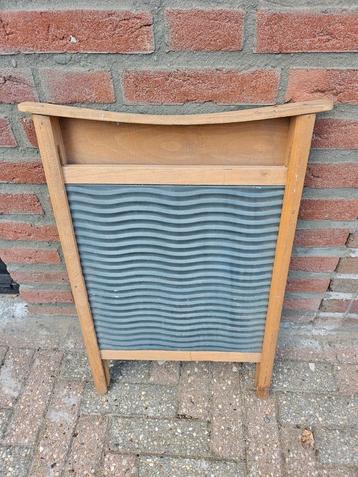Vintage A-B wasbord hout  beschikbaar voor biedingen