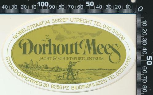 Sticker: Dorhout Mees Jacht en Schietsportcentrum - Biddingh, Verzamelen, Stickers, Zo goed als nieuw, Sport, Verzenden