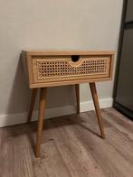 2 Nachtkastjes Rotan/Webbing - Zo Goed Als Nieuw!, Huis en Inrichting, Ophalen, 55 tot 70 cm, Zo goed als nieuw, 45 tot 65 cm