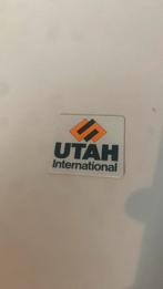 Utah international sticker, Verzamelen, Stickers, Ophalen of Verzenden, Zo goed als nieuw