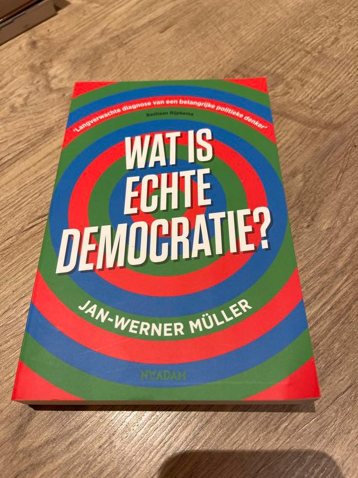 Jan-Werner Müller - Wat is echte democratie?, Boeken, Geschiedenis | Wereld, Zo goed als nieuw, Europa, Ophalen of Verzenden