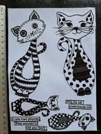 DYLUSIONS RUBBER STEMPEL KATTEN
DYAN REAVELEY MIXED MEDIA, Ophalen of Verzenden, Nieuw, EZ-mounted stempel