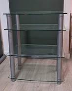 glazen stereomeubel, Ophalen, Gebruikt, 50 tot 100 cm, Minder dan 100 cm