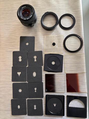 Cameralens + lensfilters beschikbaar voor biedingen
