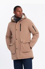 Nieuwe Ombre Winterjas - Nooit Gedragen!, Kleding | Heren, Ophalen, Nieuw, Overige maten, Beige