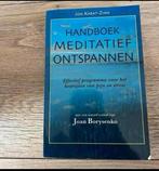 Handboek meditatief ontspannen, Ophalen of Verzenden, Zo goed als nieuw