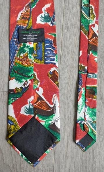 ANTONY DESIGN 100 % Zijde stropdas Venetië (Nieuw) beschikbaar voor biedingen