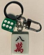 Sleutelhanger dobbelsteen & mahjongsteen, Ophalen of Verzenden, Nieuw