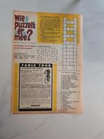 Subbuteo reclame 1964 Het Tour de France spel, Verzamelen, Verzenden, Zo goed als nieuw, Overige typen