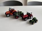 Set van 4 Speelgoed Tractoren, Verzamelen, Ophalen of Verzenden, Gebruikt
