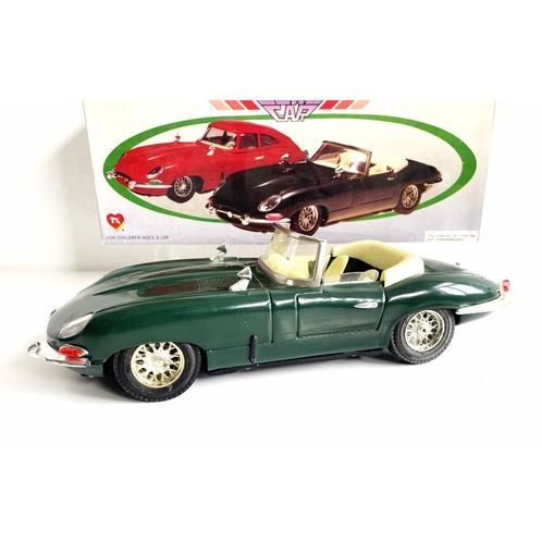 Red china blikken speelgoed  – Jaguar E-type, Antiek en Kunst, Antiek | Speelgoed, Verzenden