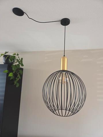 Hanglamp -  Zwart & Messing Ø 40cm  beschikbaar voor biedingen
