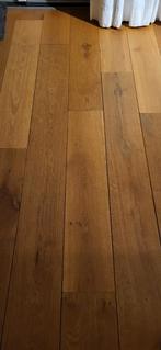 Eiken houten vloer planken, Doe-het-zelf en Verbouw, Vloerdelen en Plavuizen, Ophalen, Gebruikt, Vloerdelen of -planken, 10 m² of meer