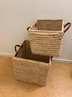 Rieten Manden Set, Huis en Inrichting, Ophalen, Overige materialen, 50 tot 100 cm, Zo goed als nieuw