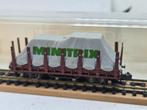 Minitrix 3266 Rongenwagon met belading en ovp, Hobby en Vrije tijd, Modeltreinen | H0, Gebruikt, Gelijkstroom, Trix, Wagon