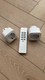 Klik aan klik uit 2 ontvangers dimbaar + afstandsbediening, Ophalen of Verzenden, Zo goed als nieuw