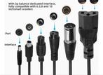 36V fietsen acculader,42v-2A output,6 different output pins!, Fietsen en Brommers, Elektrische fietsen, Ophalen, Nieuw, 50 km per accu of meer