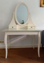 Kaptafel van IKEA Hemnes wit, Ophalen, Gebruikt, 100 tot 150 cm, Kaptafel wit IKEA Hemnes