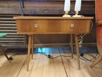 Vintage kaptafel jaren 60 70 sitetable tafeltje ladekastje, Huis en Inrichting, Tafels | Kaptafels, Zo goed als nieuw, Ophalen