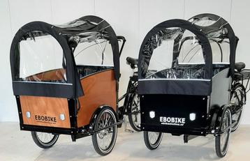 EBOBIKE elektrische bakfietsen ACTIE - NIEUW  beschikbaar voor biedingen
