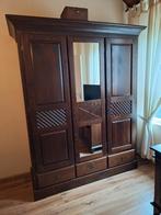 Te koop: Kledingkast koloniale stijl, Gebruikt, 200 cm of meer, Overige houtsoorten, 50 tot 75 cm