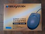 Sega Saturn Mouse + Mousepad compleet in doos, Spelcomputers en Games, Ophalen of Verzenden, Zo goed als nieuw