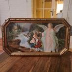 De Engelbewaarder waakt over de Kindjes 40x23 cm, Antiek en Kunst, Ophalen of Verzenden