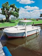 eider searover 590 visboot vaarbewijs vrij! Diesel!, Watersport en Boten, Motorboten en Motorjachten, Ophalen, Diesel, Zo goed als nieuw