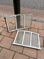 Te Koop : Brocante Stalramen Stalraam 2 Stuks Metaal Glas, Ophalen of Verzenden, Gebruikt, Minder dan 80 cm, Minder dan 80 cm