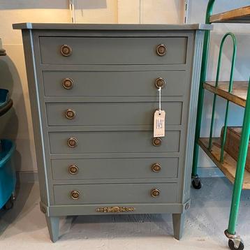 Brocante ladekastje - vintage gerestyled kastje beschikbaar voor biedingen