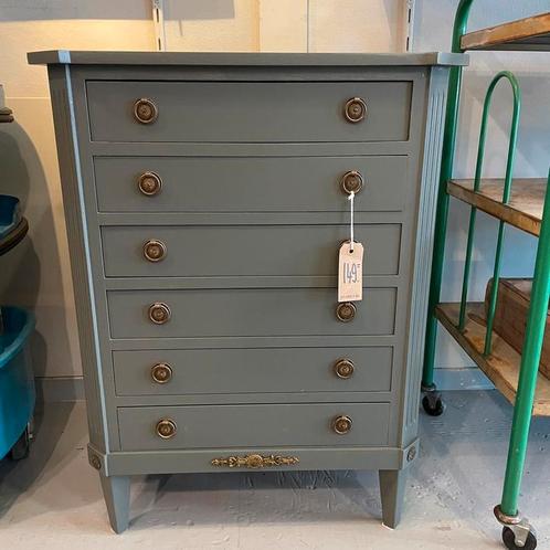 Brocante ladekastje - vintage gerestyled kastje, Huis en Inrichting, Woonaccessoires | Overige, Zo goed als nieuw, Ophalen of Verzenden