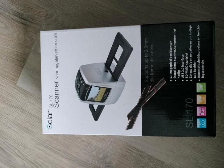 Negatieven & Dia Scanner - Digitaliseer uw herinneringen!, Computers en Software, Scanners, Nieuw, Diascanner, MacOS, Windows