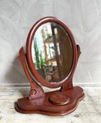 Vintage mahonie kaptafel spiegel / make up spiegel, Antiek en Kunst, Antiek | Spiegels, Ophalen of Verzenden